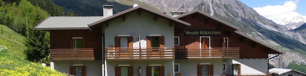 Meuble Rosalpina Hotel Isolaccia Bagian luar foto